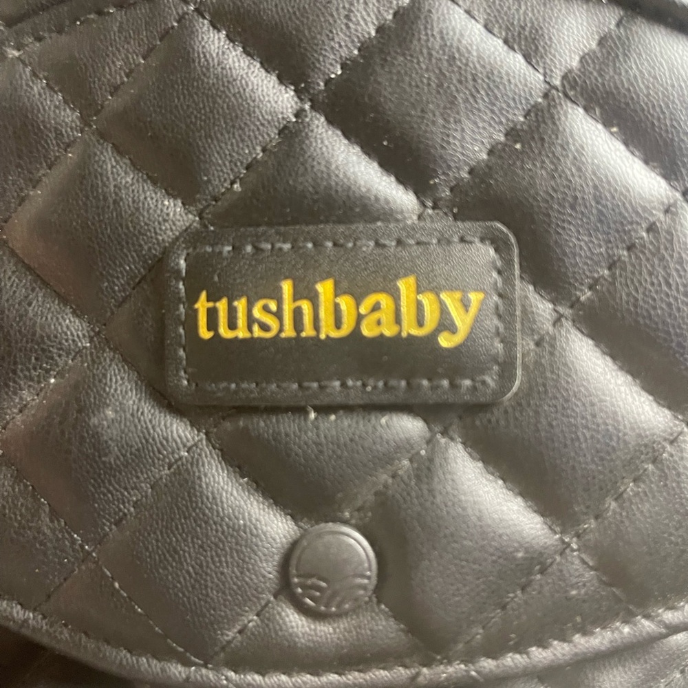 Tushbaby Quilted Black Baby Bag - Picture 3 of 10
